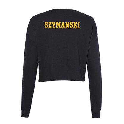 Northern Michigan - NCAA Women's Cross Country : Madi Szymanski - Women's Cropped Crew Fleece-1