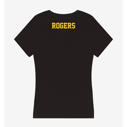 Northern Michigan - NCAA Women's Track & Field : Taylor Rogers - Women's V-Neck T-Shirt-1