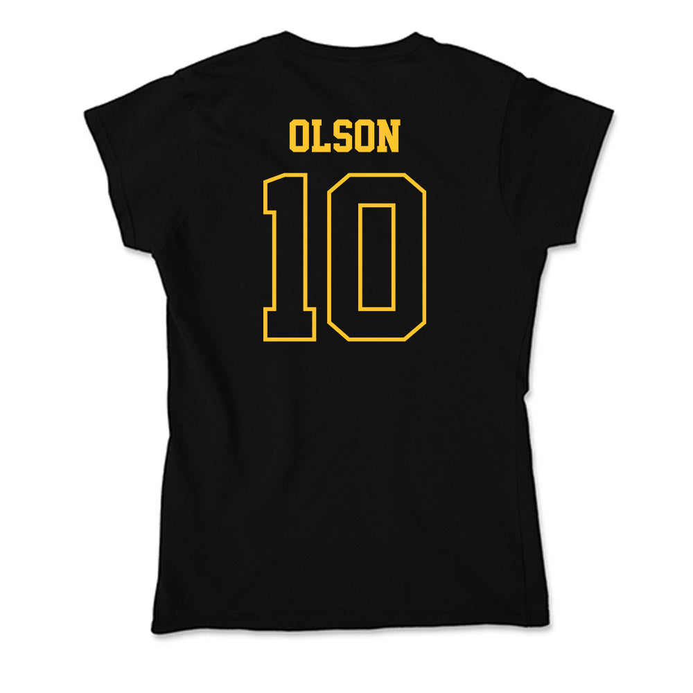 Northern Michigan - NCAA Football : Isaac Olson - Soft Style Women’s T-Shirt-1