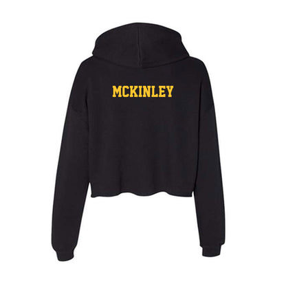 Northern Michigan - NCAA Women's Swimming & Diving : Jillian McKinley - Women's Crop Fleece Hoodie-1