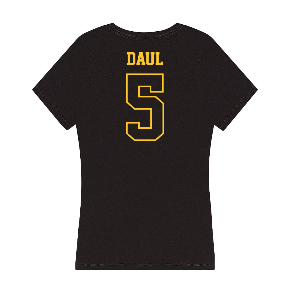  - NCAA Men's Ice Hockey : Grayden Daul - Women's V-Neck T-Shirt-1