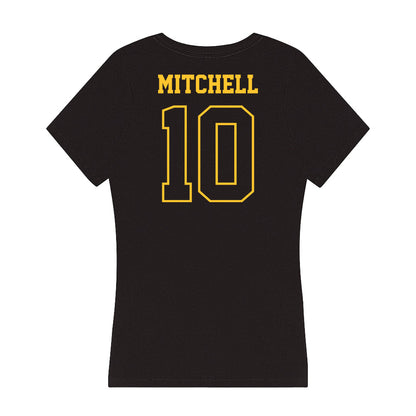 Northern Michigan - NCAA Men's Ice Hockey : Trevor Mitchell - Women's V-Neck T-Shirt-1