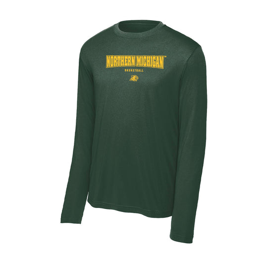 Northern Michigan - NCAA Men's Basketball : Jonathan Ingalls - Activewear Long Sleeve T-Shirt