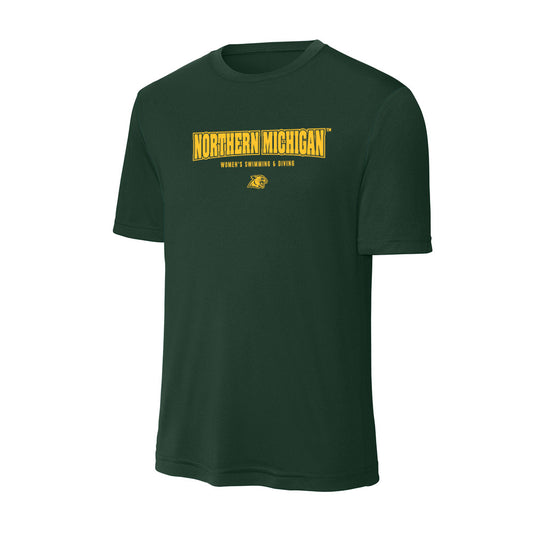 Northern Michigan - NCAA Women's Swimming & Diving : Jillian McKinley - Activewear T-shirt