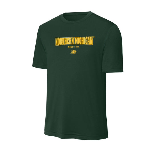 Northern Michigan - NCAA Women's Wrestling : Emma Heslin - Activewear T-Shirt-0