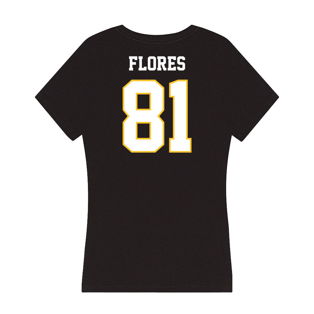 PLU - NCAA Football : Landon Jeremiah Flores - Women's V-Neck T-Shirt-1