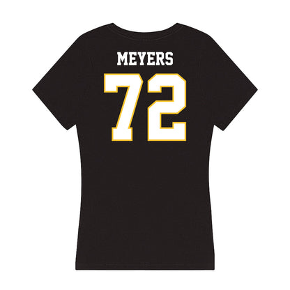 PLU - NCAA Softball : Addy Meyers - Women's V-Neck T-Shirt-1