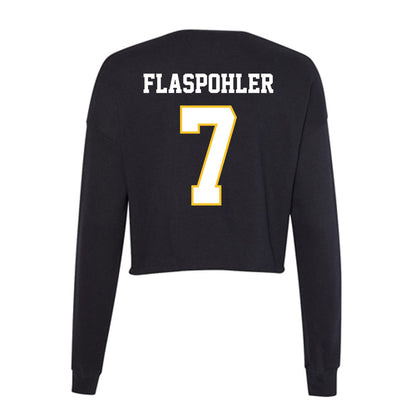 PLU - NCAA Women's Lacrosse : Lydia Flaspohler - Women's Cropped Crew Fleece-1