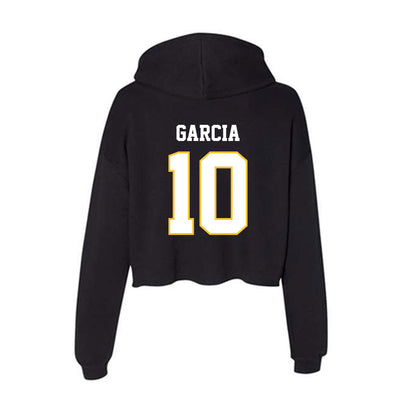 PLU - NCAA Softball : Paola Garcia - Women's Crop Fleece Hoodie-1