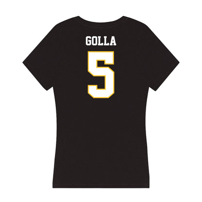 PLU - NCAA Football : Nico Golla - Women's V-Neck T-Shirt-1