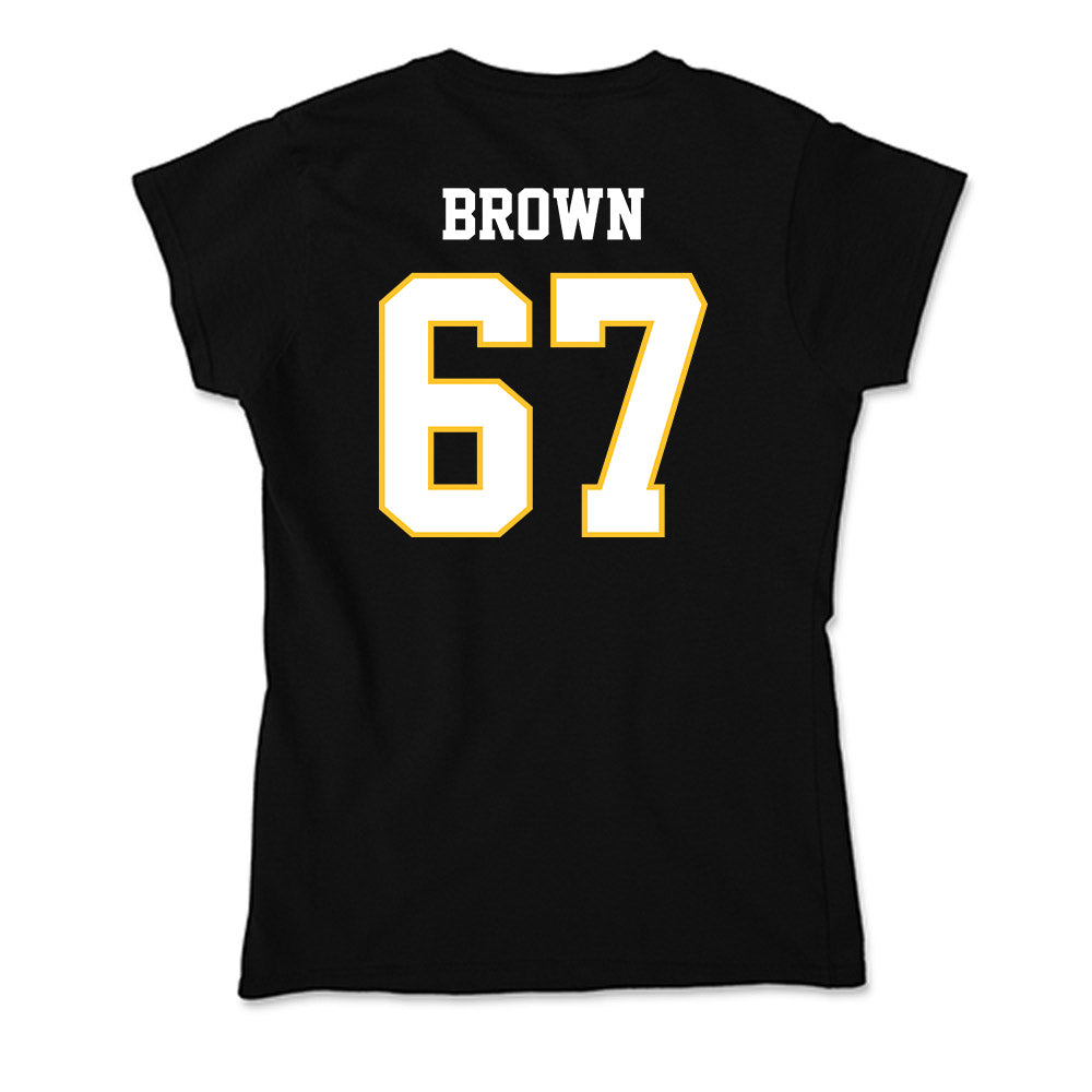 PLU - NCAA Football : Jacob Brown - Soft Style Women’s T-Shirt-1