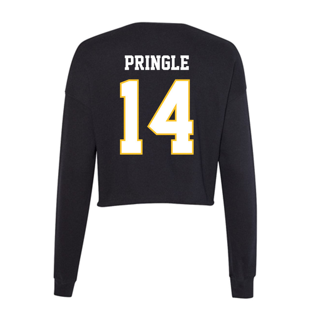 PLU - NCAA Baseball : Chase Pringle - Women's Cropped Crew Fleece-1