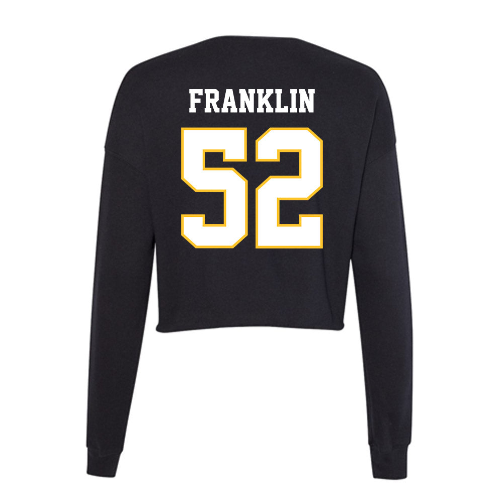 PLU - NCAA Football : Drew Franklin - Women's Cropped Crew Fleece-1