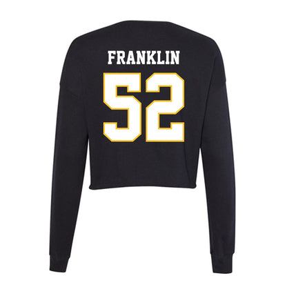 PLU - NCAA Football : Drew Franklin - Women's Cropped Crew Fleece-1
