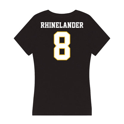 PLU - NCAA Football : Colby Rhinelander - Women's V-Neck T-Shirt-1