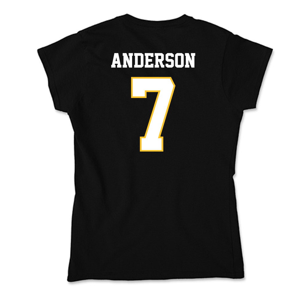 PLU - NCAA Softball : Maiya Anderson - Soft Style Women’s T-Shirt-1
