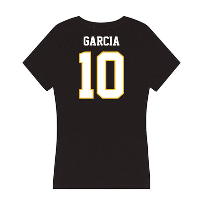 PLU - NCAA Softball : Paola Garcia - Women's V-Neck T-Shirt-1