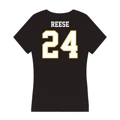 PLU - NCAA Baseball : Asa Reese - Women's V-Neck T-Shirt-1