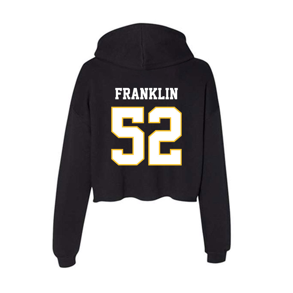 PLU - NCAA Football : Drew Franklin - Women's Crop Fleece Hoodie-1