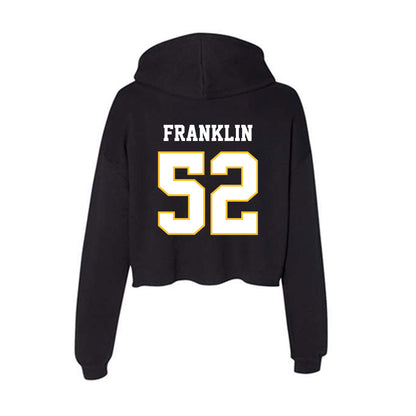 PLU - NCAA Football : Drew Franklin - Women's Crop Fleece Hoodie-1