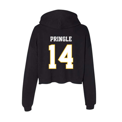 PLU - NCAA Baseball : Chase Pringle - Women's Crop Fleece Hoodie-1