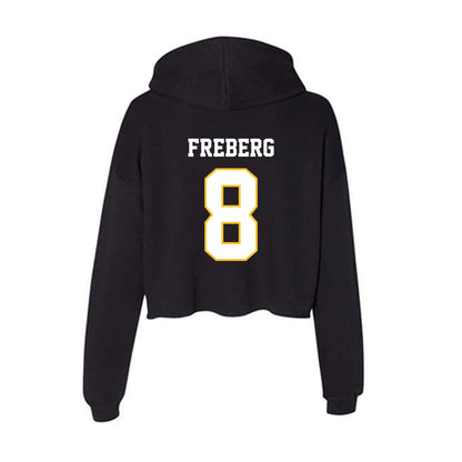 PLU - NCAA Women's Volleyball : Clarise Freberg - Women's Crop Fleece Hoodie-1