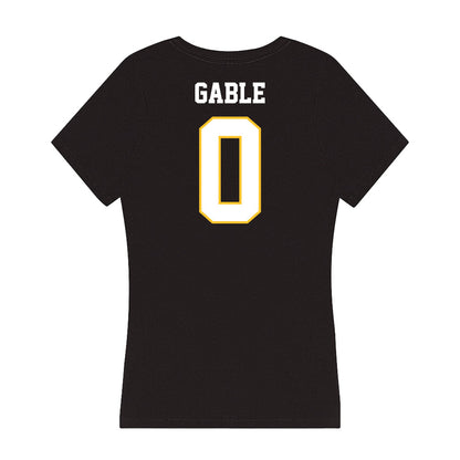 PLU - NCAA Football : Zachary Gable - Women's V-Neck T-Shirt-1