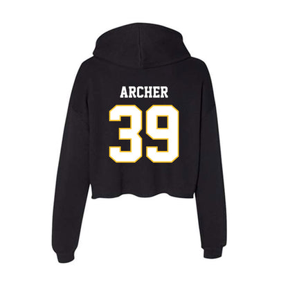 PLU - NCAA Women's Soccer : Kyleigh Archer - Women's Crop Fleece Hoodie-1
