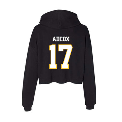 PLU - NCAA Baseball : Brayden Adcox - Women's Crop Fleece Hoodie-1