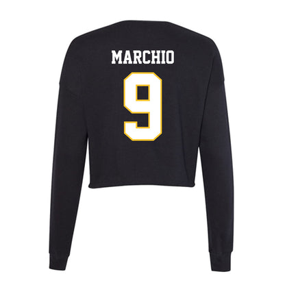 PLU - NCAA Women's Lacrosse : Issabella Marchio - Women's Cropped Crew Fleece-1