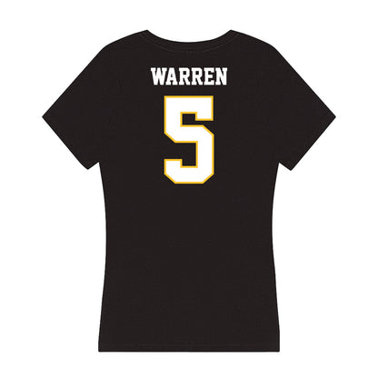 PLU - NCAA Women's Golf : Ariana Warren - Women's V-Neck T-Shirt-1