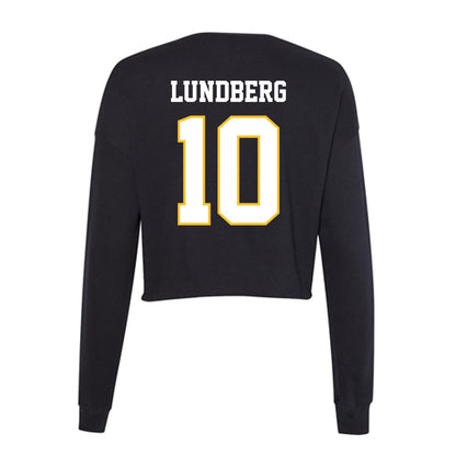PLU - NCAA Baseball : Braeden Lundberg - Women's Cropped Crew Fleece-1