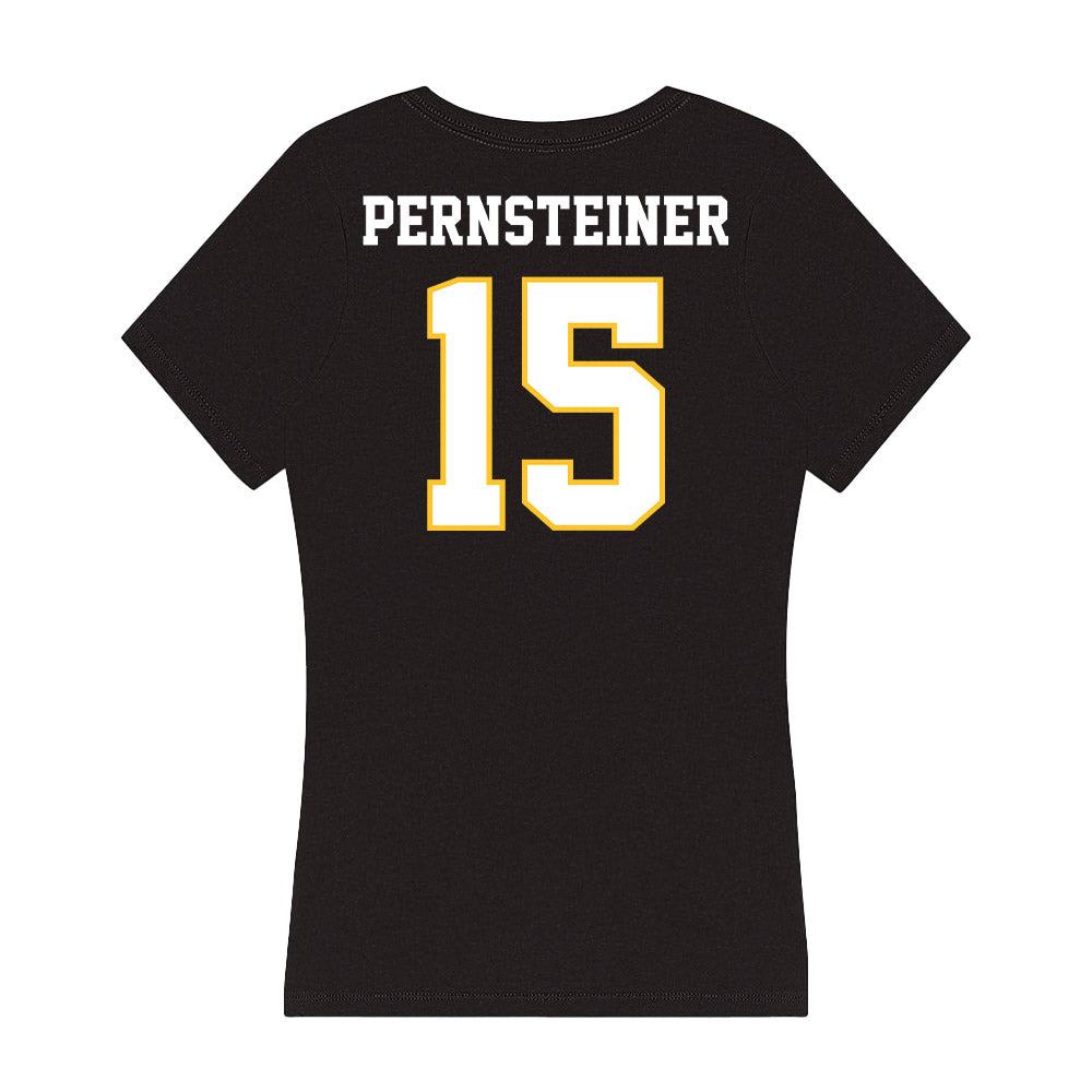 PLU - NCAA Women's Volleyball : Julissa Pernsteiner - Women's V-Neck T-Shirt-1