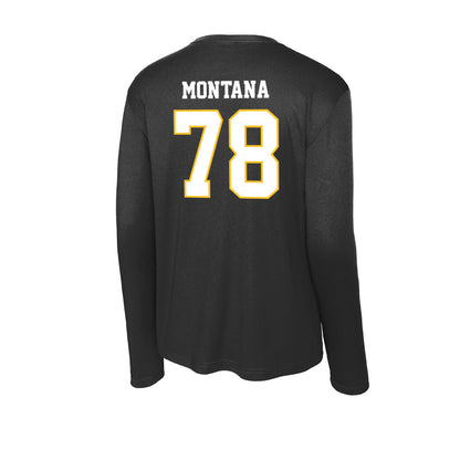 PLU - NCAA Football : Griffin Montana - Activewear Long Sleeve T-Shirt