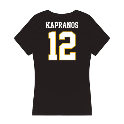 PLU - NCAA Men's Basketball : Charlie Kapranos - Women's V-Neck T-Shirt-1