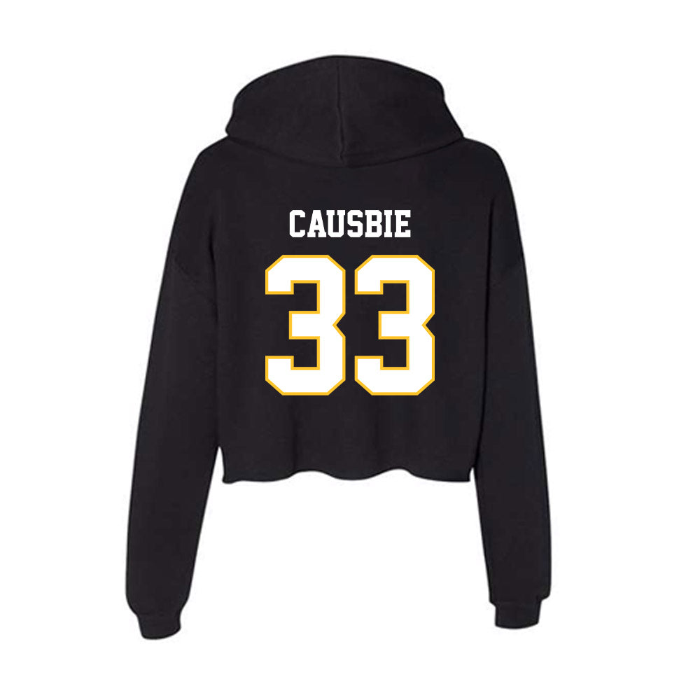 PLU - NCAA Women's Soccer : Julia Causbie - Women's Crop Fleece Hoodie-1