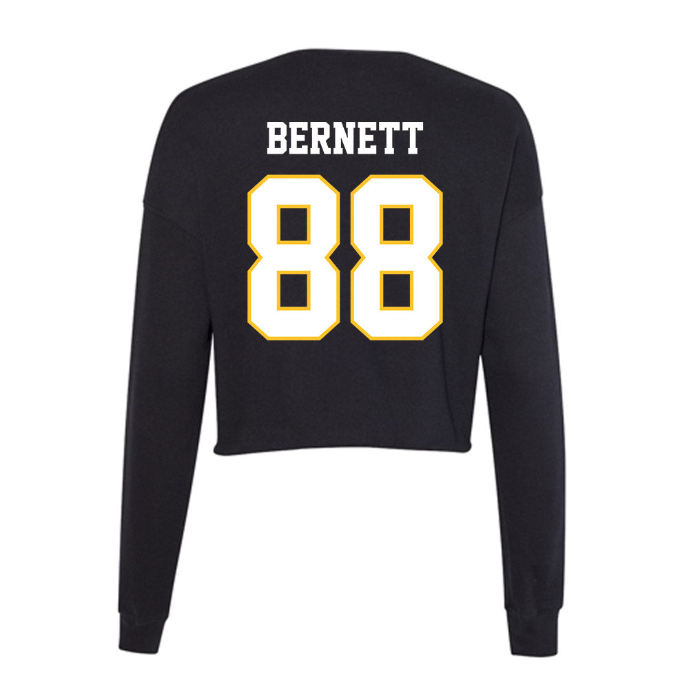 PLU - NCAA Football : Keon Bernett - Women's Cropped Crew Fleece-1