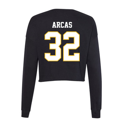 PLU - NCAA Men's Soccer : Noah Arcas - Women's Cropped Crew Fleece-1