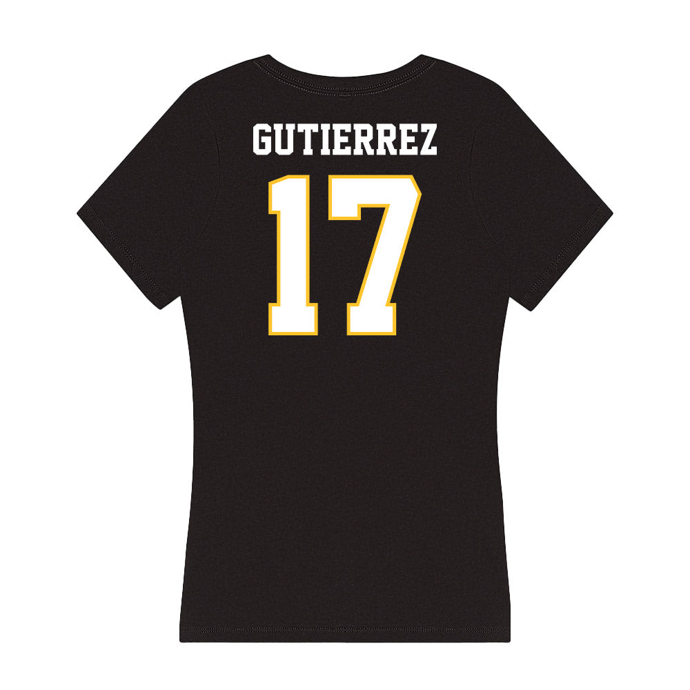 PLU - NCAA Women's Soccer : Kiana Gutierrez - Women's V-Neck T-Shirt-1