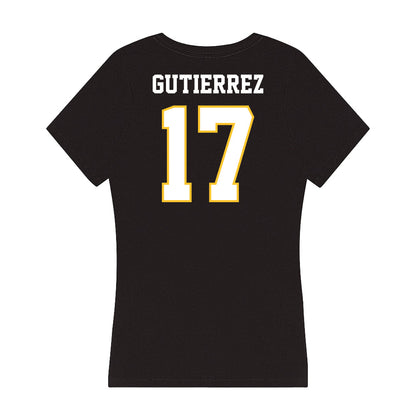 PLU - NCAA Women's Soccer : Kiana Gutierrez - Women's V-Neck T-Shirt-1