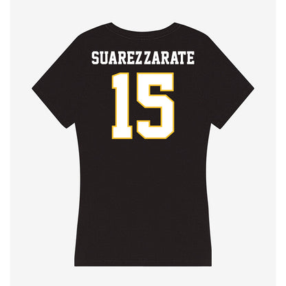 PLU - NCAA Women's Lacrosse : Daisy Suarez-Zarate - Women's V-Neck T-Shirt-1