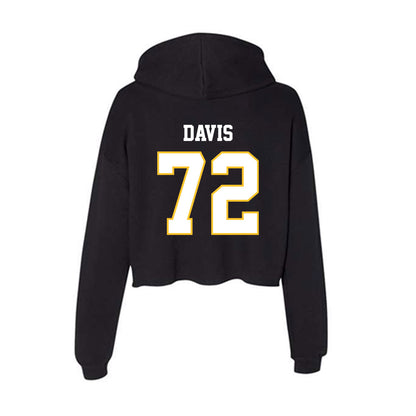 PLU - NCAA Football : Wyatt Davis Davis - Women's Crop Fleece Hoodie-1