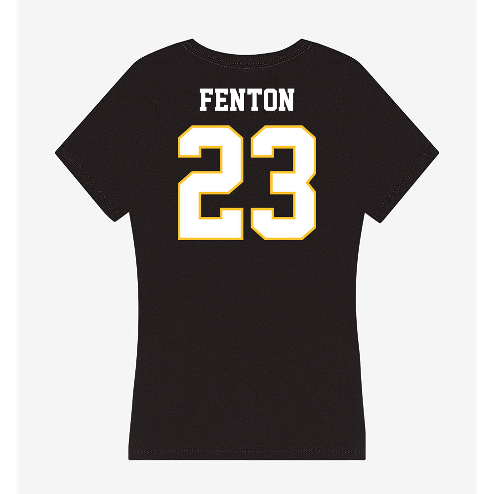PLU - NCAA Baseball : Cole Fenton - Women's V-Neck T-Shirt-1