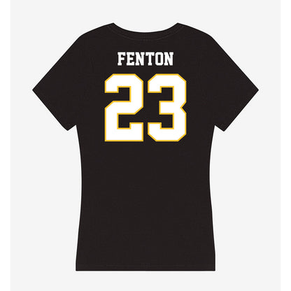 PLU - NCAA Baseball : Cole Fenton - Women's V-Neck T-Shirt-1