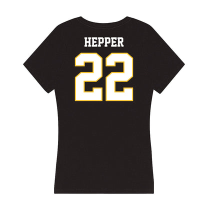 PLU - NCAA Men's Basketball : Mack Hepper - Women's V-Neck T-Shirt-1