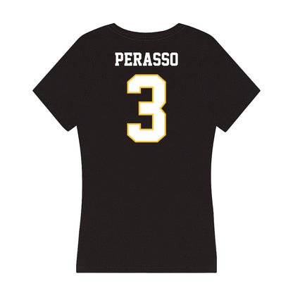 PLU - NCAA Men's Basketball : Dominic Perasso - Women's V-Neck T-Shirt-1