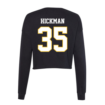 PLU - NCAA Baseball : Andrew Hickman - Women's Cropped Crew Fleece-1