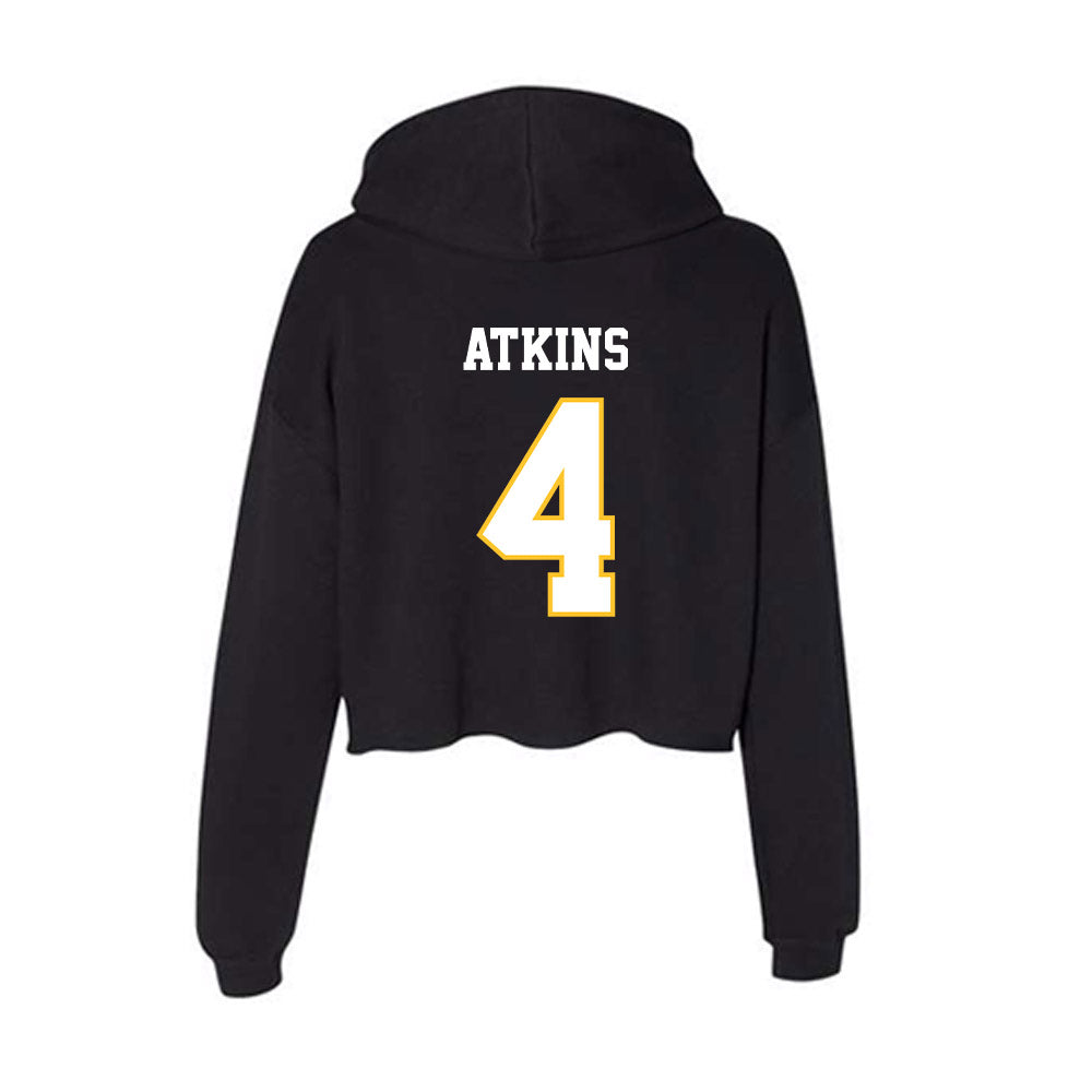 PLU - NCAA Women's Basketball : Lily Atkins - Women's Crop Fleece Hoodie-1