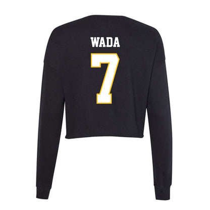 PLU - NCAA Softball : Rylie Wada - Women's Cropped Crew Fleece-1