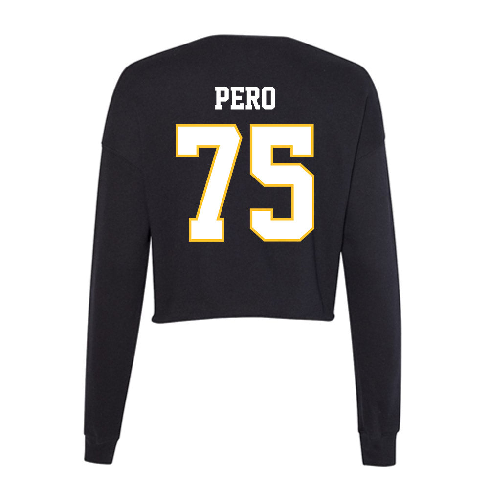 PLU - NCAA Football : Carsen Pero - Women's Cropped Crew Fleece-1